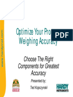 Optimize Your Process Weighing Accuracy