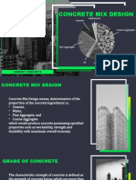 Concrete Mix Design: Admixtures Cement