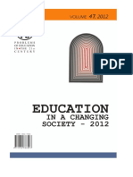 Problems of Education in The 21st Century, Vol. 47, 2012