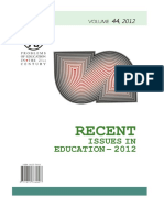 Problems of Education in The 21st Century, Vol. 44, 2012