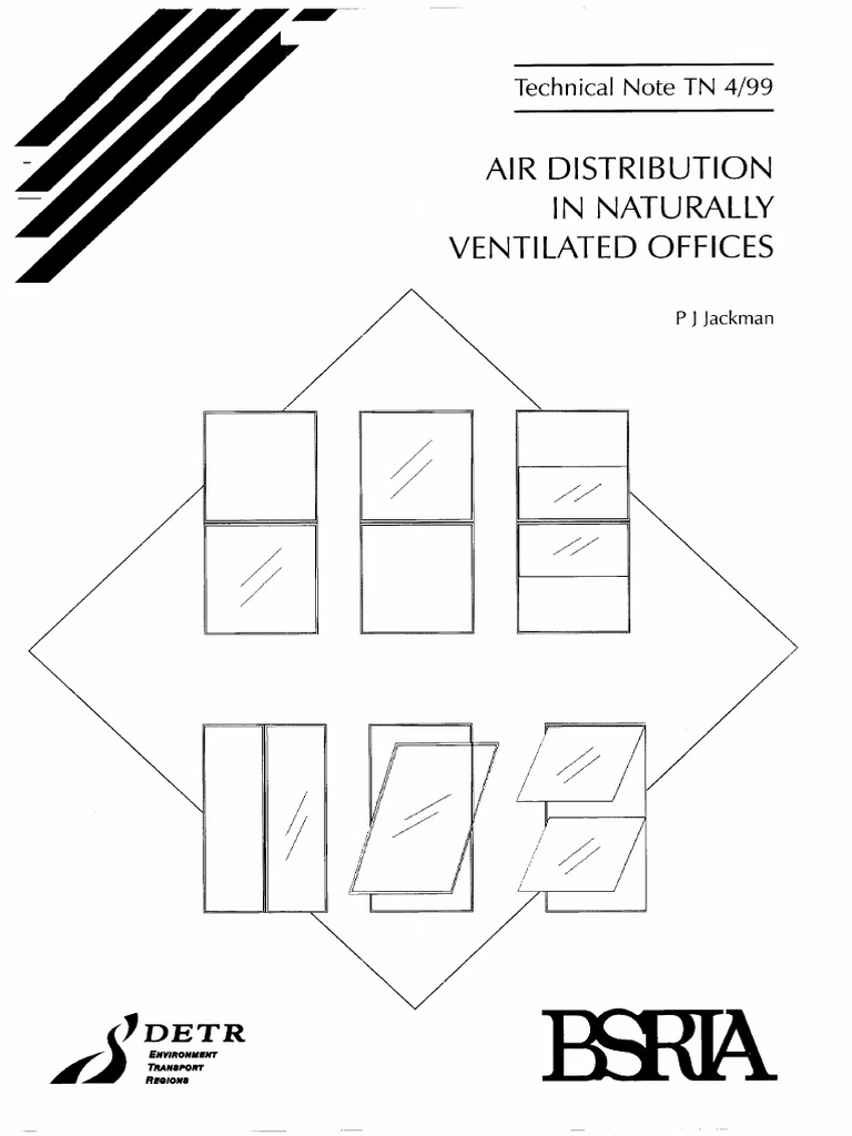Air Distribution in Naturally Ventilated Offices | PDF