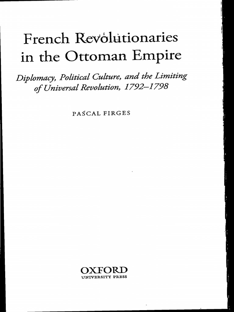 Page De Garde Cahier Du Jour Bcm Firges - French Revolutionaries in The Ottoman Empire 1792-1798 | PDF |  Reign Of Terror | France