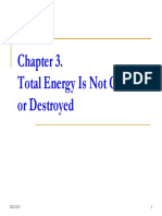 Chapter 3 - Conservation of Energy
