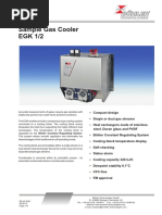 Sample Gas Cooler EGK 1/2: Bühler Constant Regulating System