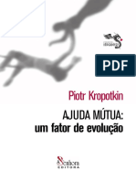 Ajuda Mútua Um Fator de Evolução Piotr Kropotkin