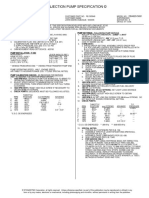 Injection Pump Specification ©