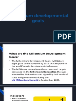 Millennium Developmental Goals