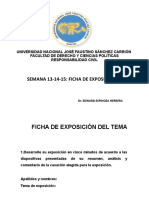 Responsabilidad civil exposición casación UNJFSC