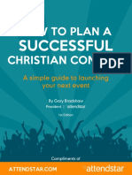 How To Plan A Christian Concert