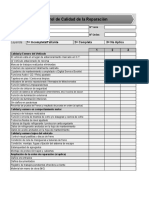 Formato Control de Calidad de La Reparación