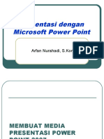 Presentasi Dengan PowerPoint