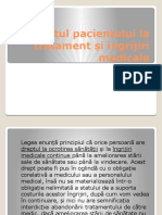 2.dreptul Pacientului La Tratament Și Îngrijiri Medicale