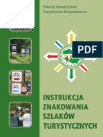 Instrukcja Znakowania Szlakow PTTK 2014
