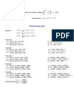 Sist Linear Método Gauss