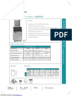 Pearl Ice™ Nugget Ice Maker - GEM0956: Options & Accessories