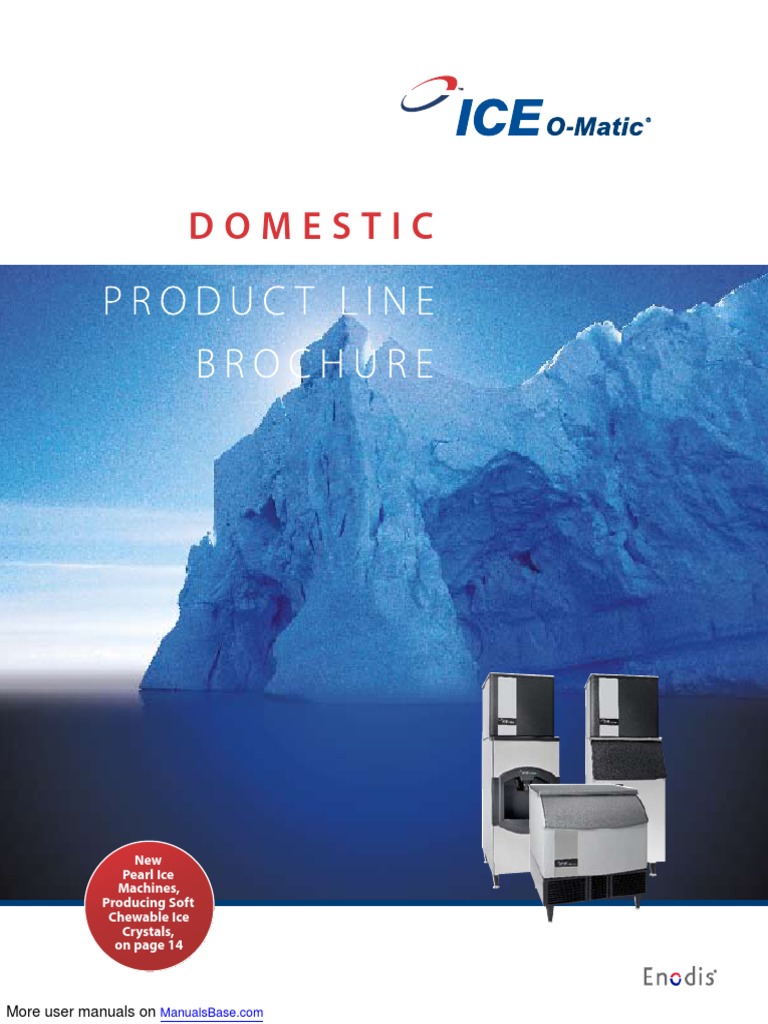 Domestic New Pearl Ice Machines, Producing Soft Chewable Ice Crystals