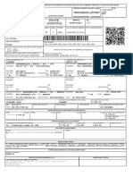 Declaração de recebimento de carga de clínquer transportada