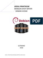 Modul Praktikum Dhcp Server Debian 8