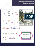 Ejercicio de fortalecimiento de la decodificación y automatismo 