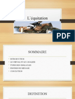 L'équitation