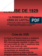 A Crise de 1929 1