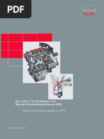 Audi SSP 279 - Motor 2.0 Fsi 2001 - de