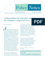Pidspn1715 Understanding The Principles Underlying The Philippine Competition Law