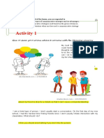 Module 8 - Activities Assessments