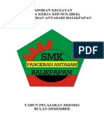 Laporan Kegiatan Bursa Kerja Khusus (BKK) SMK Pangeran Antasari Balikpapan
