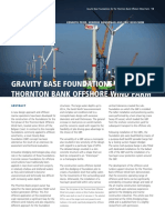 Gravity Base Foundations For The Thornton Bank Offshore Wind Farm