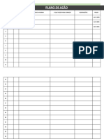 Plano de Ação para Tratativa Das Não Conformidades