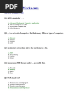 Basic Computer Quiz Questions With Answers | PDF | C (Programming ...