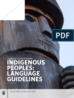 Ubc Indigenous Peoples Language Guide