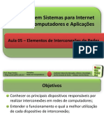 Elementos de interconexão em redes