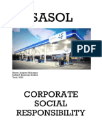Sasol: Corporate Social Responsibility