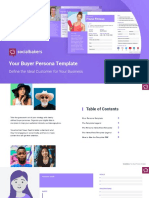 PERSONA Template SocialBakers