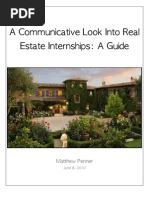 Download Real Estate Internship Report by mattpenner1343 SN55127985 doc pdf