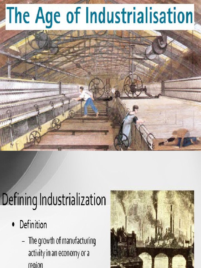 Impact of the Industrial Revolution | PDF | Industrial Revolution ...