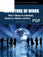 The Future of Work: What It Means for Individuals, Businesses, Markets and Governments