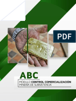 ABC Modulo Control Comercializacion Mineria Subsistencia