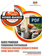 Garis Panduan Permohonan Penyenaraian Pengusaha Makanan Sediaan Di Rumah (Home-Based Food)