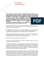 Artículo 274. - Causales de Nulidad Del Matrimonio