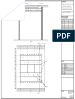 LED lighting plan and section