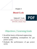 Diesel Cycle: Mahesh P. Joshi