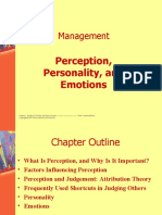 Management: Perception, Personality, and Emotions