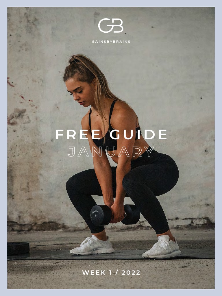At-Home Workout Guide & Recipes | PDF | Strength Training | Aerobic ...