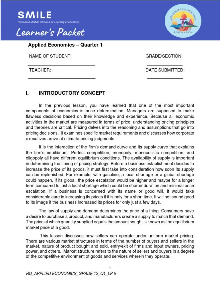 Understanding Market Structures in Economics | PDF | Monopoly | Market ...