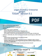 Pengenalan Arsitektur Enterprise Berbasis TOGAF
