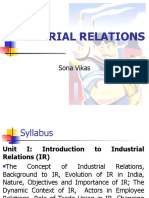 Industrial Relations: Sona Vikas