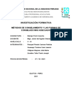 Investigacion Formativa-Métodos de Congelamiento y Las Formas de Congelado Mas Adecuado.